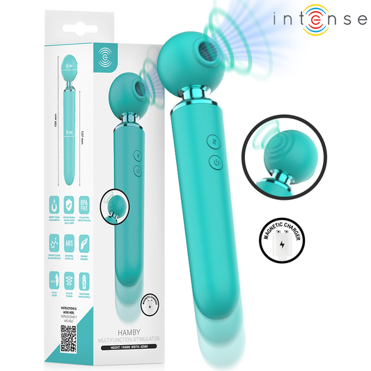 INTENSE - HAMBY MULTIFUNCTION SUCTION AND VIBRATION STIMULATOR - My naughty haven #