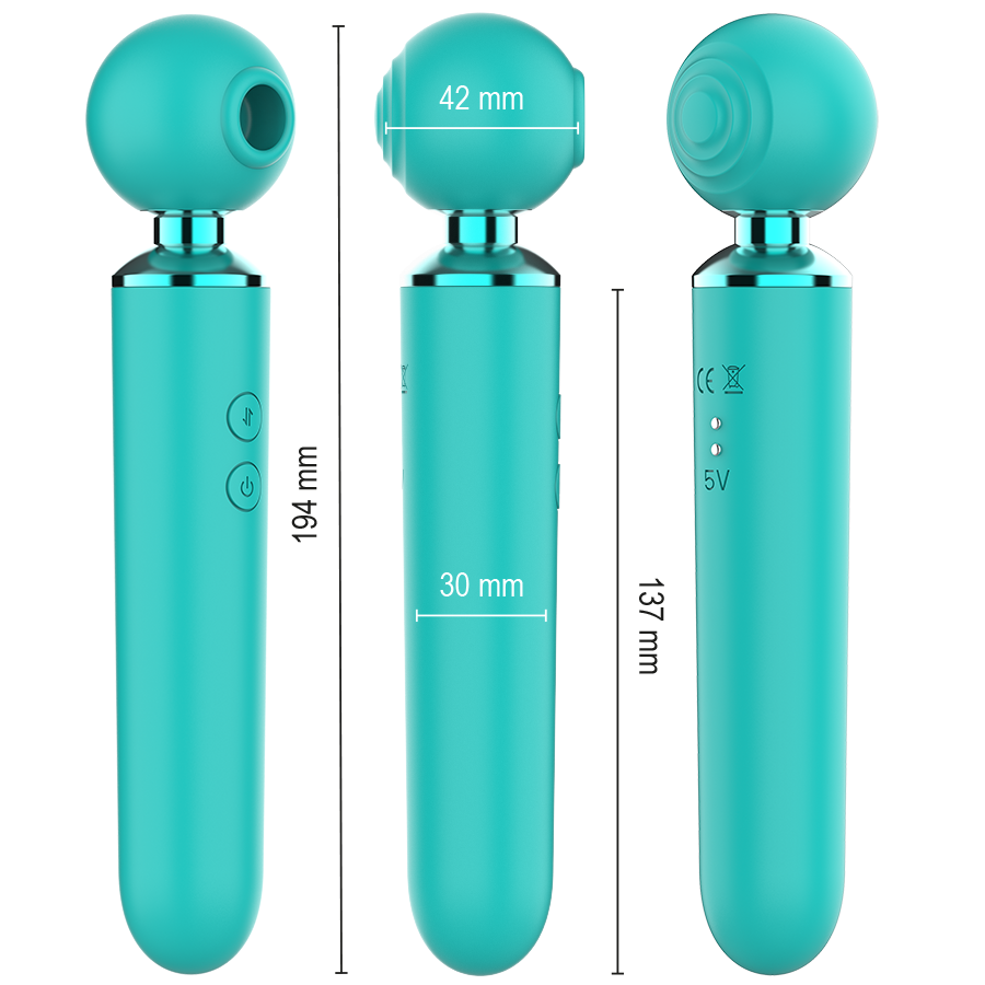 INTENSE - HAMBY MULTIFUNCTION SUCTION AND VIBRATION STIMULATOR - My naughty haven #