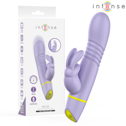 INTENSE - HELEN RABBIT STIMULATOR & THRUSTING VIBRATOR - My naughty haven #
