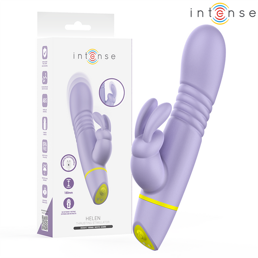 INTENSE - HELEN RABBIT STIMULATOR & THRUSTING VIBRATOR - My naughty haven #