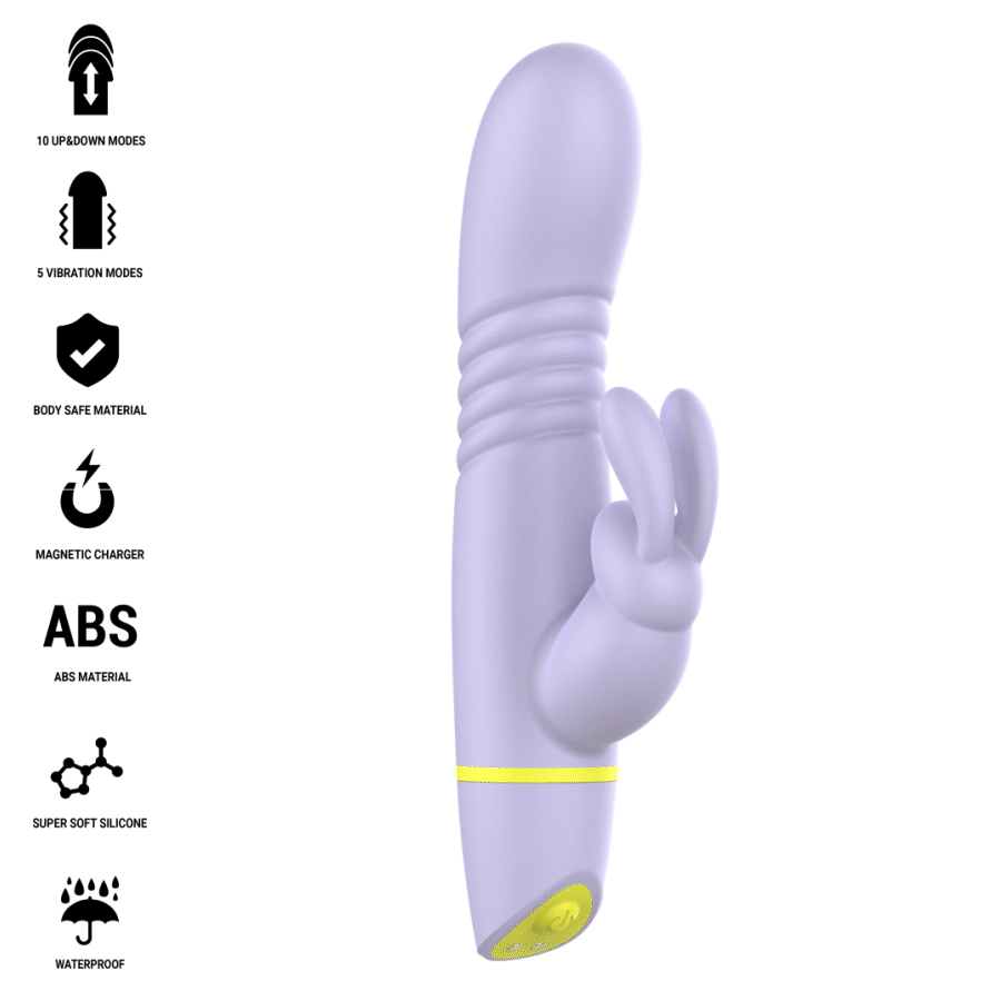 INTENSE - HELEN RABBIT STIMULATOR & THRUSTING VIBRATOR - My naughty haven #
