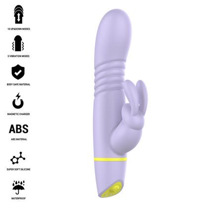 INTENSE - HELEN RABBIT STIMULATOR & THRUSTING VIBRATOR - My naughty haven #