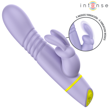 INTENSE - HELEN RABBIT STIMULATOR & THRUSTING VIBRATOR - My naughty haven #