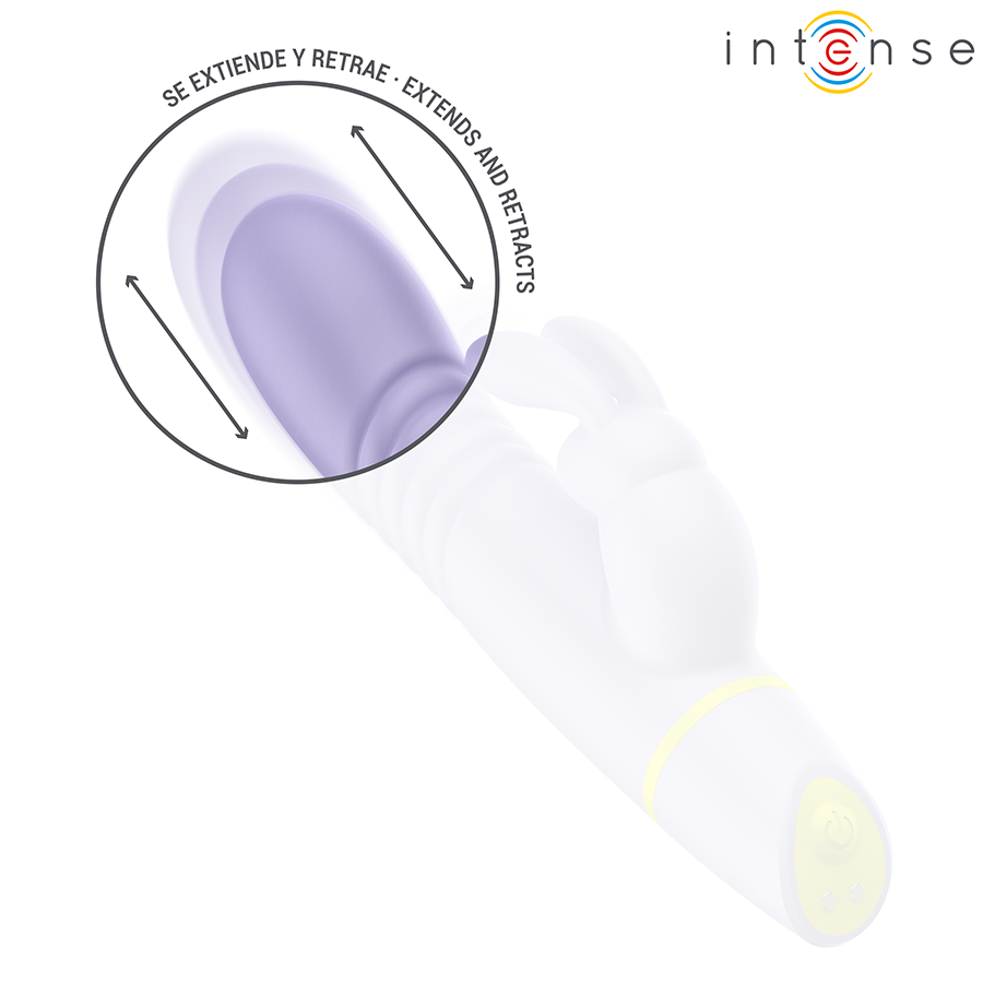 INTENSE - HELEN RABBIT STIMULATOR & THRUSTING VIBRATOR - My naughty haven #