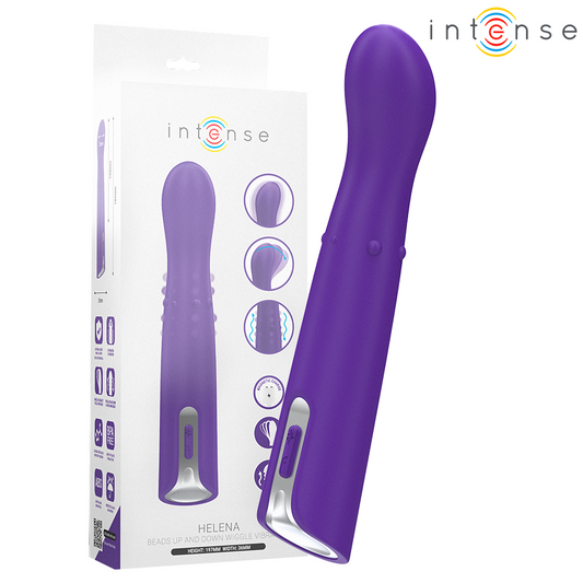 INTENSE - HELENA BEADS UP & DOWN WIGGLE VIBRATOR 13.5 CM - My naughty haven #