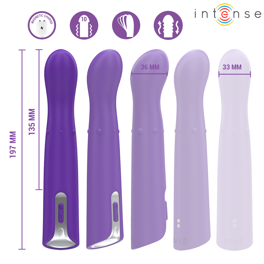 INTENSE - HELENA BEADS UP & DOWN WIGGLE VIBRATOR 13.5 CM - My naughty haven #