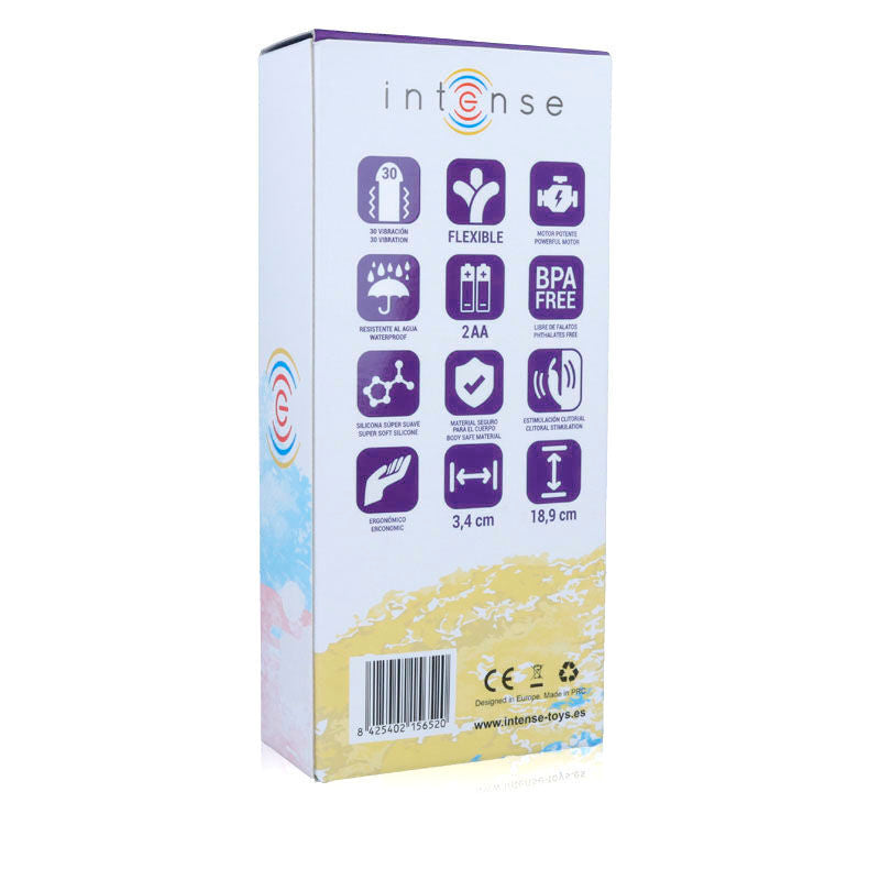 INTENSE - HILARI VIBRATOR LILAC SILICONE LUXE - My naughty haven #