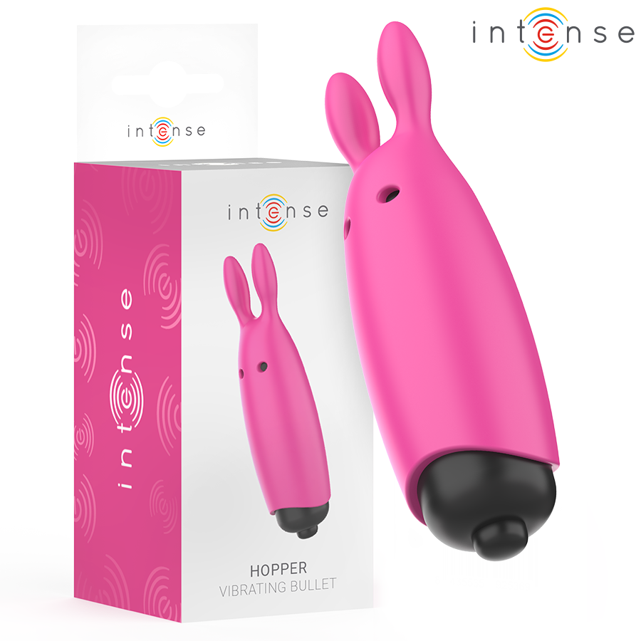 INTENSE - HOPPER PINK VIBRATING BULLET 8.3 X 2.4 CM - My naughty haven #
