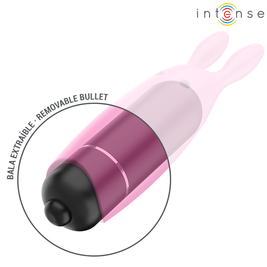 INTENSE - HOPPER PINK VIBRATING BULLET 8.3 X 2.4 CM - My naughty haven #