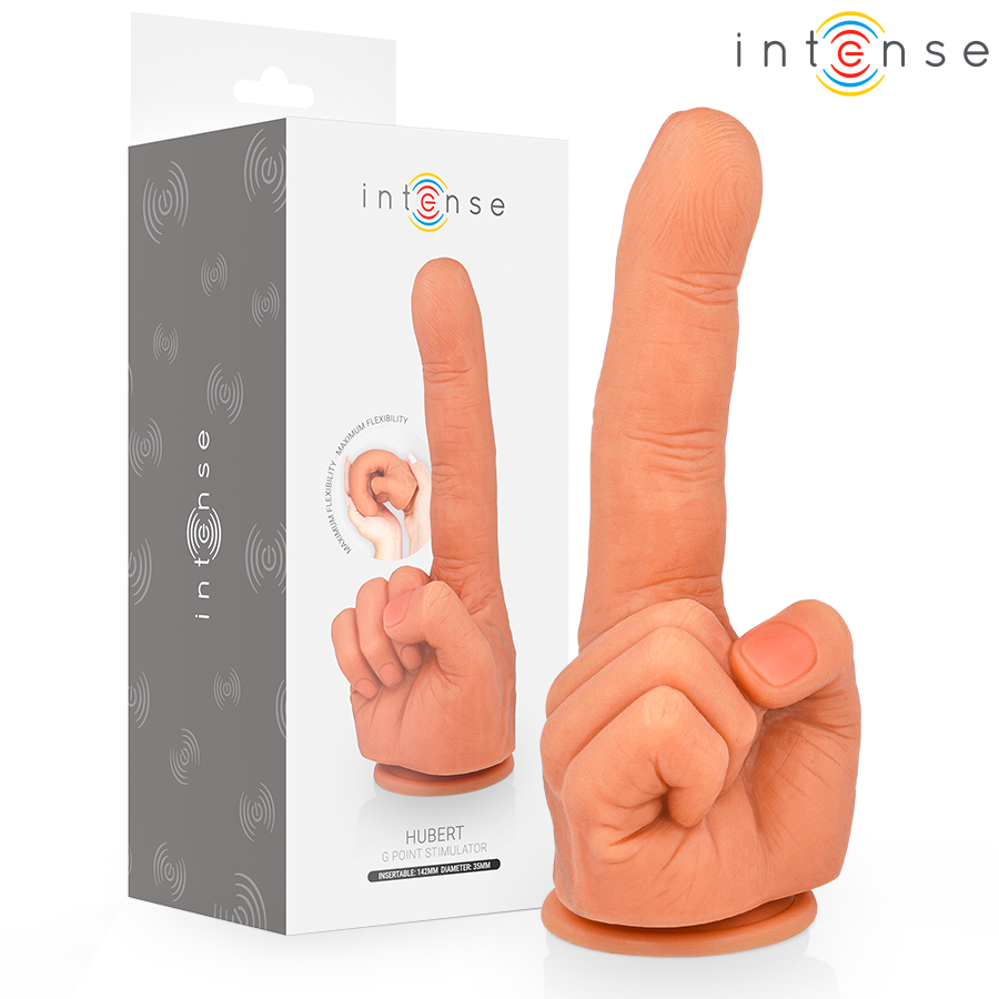 INTENSE - HUBERT G-SPOT STIMULATOR FLEXIBLE HAND 14.2 CM - My naughty haven #