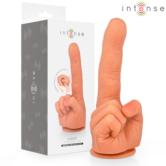 INTENSE - HUBERT G-SPOT STIMULATOR FLEXIBLE HAND 14.2 CM - My naughty haven #