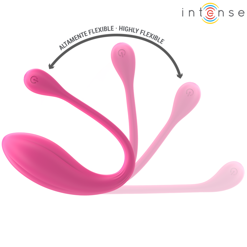 INTENSE - JANICE U VIBRATOR DOUBLE STIMULATION 10 VIBRATIONS PINK REMOTE CONTROL - My naughty haven #