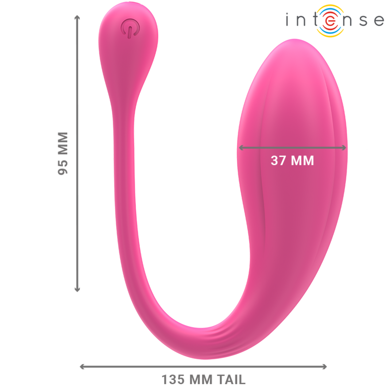 INTENSE - JANICE U VIBRATOR DOUBLE STIMULATION 10 VIBRATIONS PINK REMOTE CONTROL - My naughty haven #