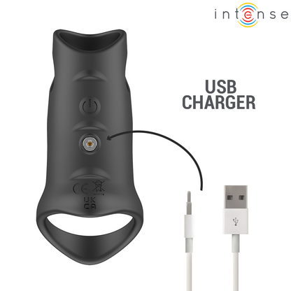 INTENSE - JEROME ADJUSTABLE VIBRATING PENIS RING MODEL 12 - My naughty haven #