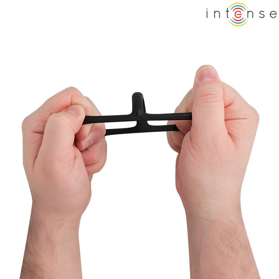 INTENSE - JOHN ADJUSTABLE TRIPLE PENIS RING MODEL 4 - My naughty haven #