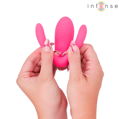 INTENSE - JULIA DOUBLE VIBRATOR CLAMP STIMULATOR REMOTE CONTROL - My naughty haven #