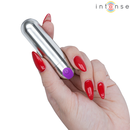 INTENSE - KAREN MINI RECHARGEABLE VIBRATING BULLET BLACK - My naughty haven #