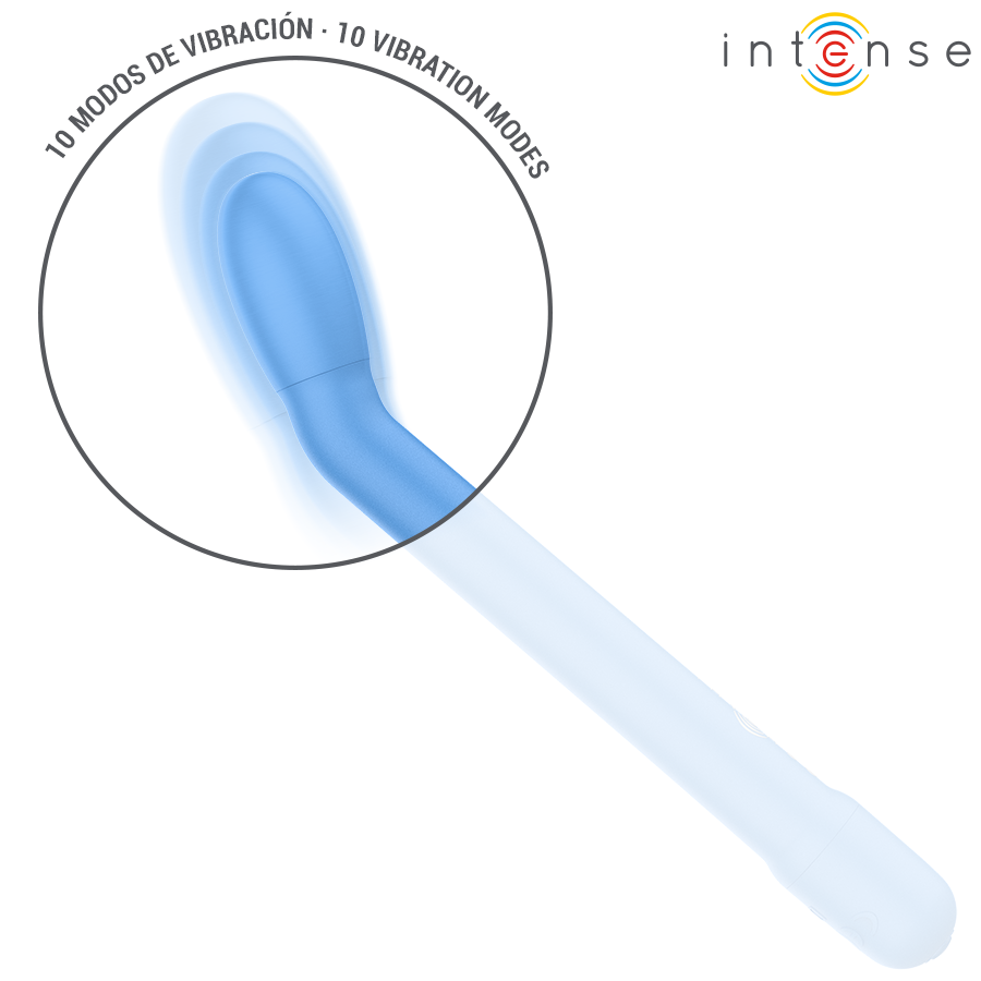 INTENSE - KARLIE RECHARGEABLE G-SPOT STIMULATOR BLUE - My naughty haven #