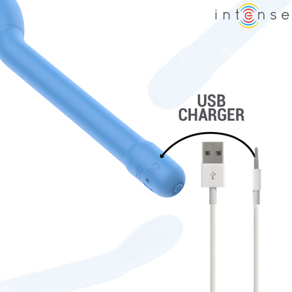 INTENSE - KARLIE RECHARGEABLE G-SPOT STIMULATOR BLUE - My naughty haven #