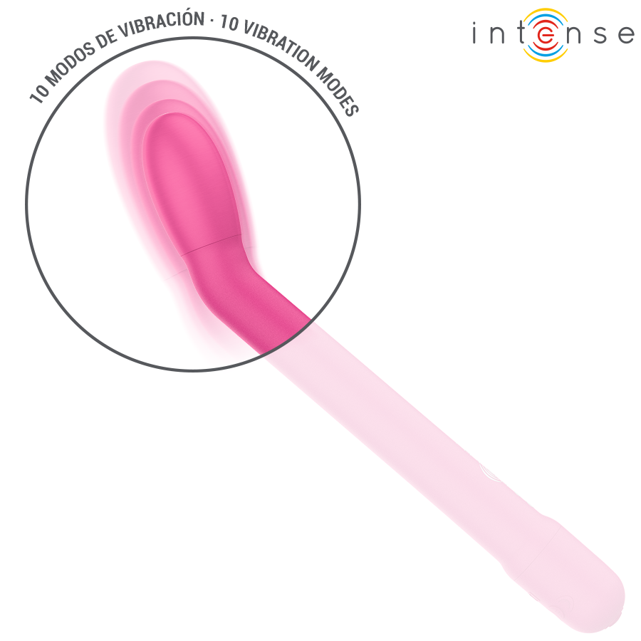 INTENSE - KARLIE RECHARGEABLE G-SPOT STIMULATOR PINK - My naughty haven #