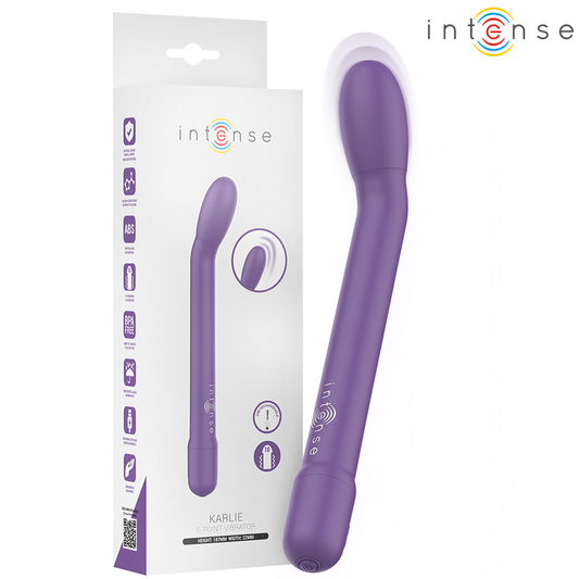 INTENSE - KARLIE RECHARGEABLE G-SPOT STIMULATOR PURPLE - My naughty haven #
