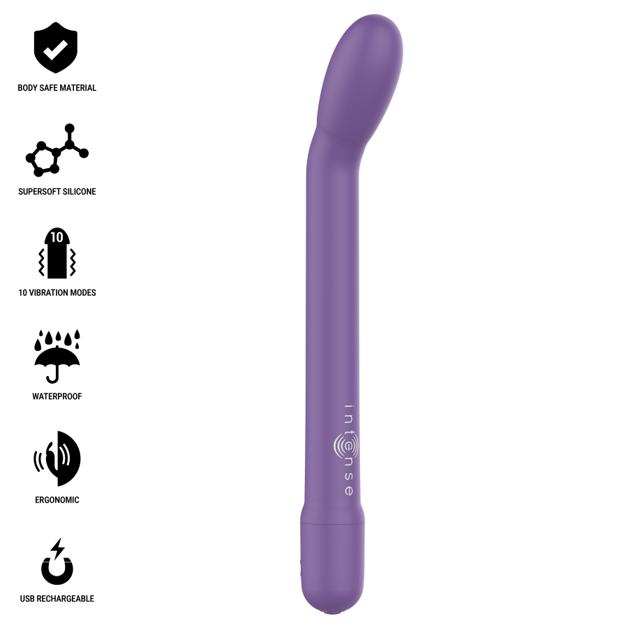 INTENSE - KARLIE RECHARGEABLE G-SPOT STIMULATOR PURPLE - My naughty haven #
