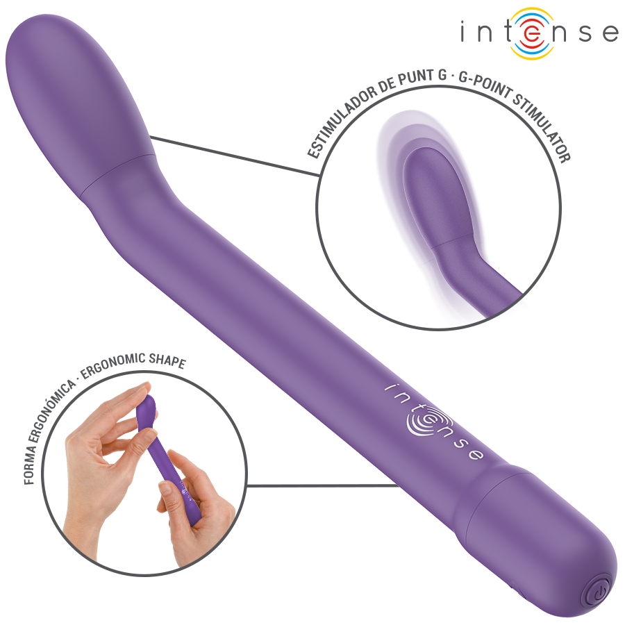 INTENSE - KARLIE RECHARGEABLE G-SPOT STIMULATOR PURPLE - My naughty haven #