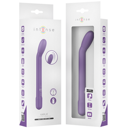 INTENSE - KARLIE RECHARGEABLE G-SPOT STIMULATOR PURPLE - My naughty haven #
