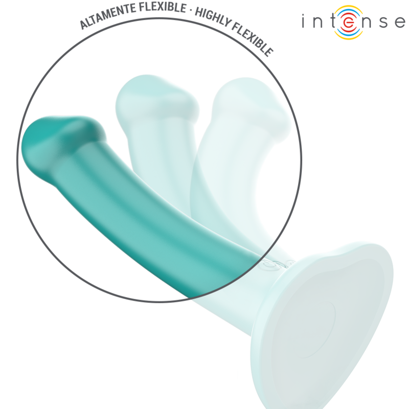 INTENSE - KATIE VIBRATOR WITH SUCTION CUP 10 VIBRATIONS BLUE REMOTE CONTROL - My naughty haven #