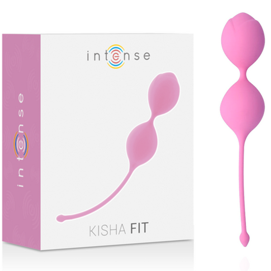 INTENSE - KISHA FIT СИЛИКОНОВИ ТОПЧЕТА ЗА УПРАЖНЕНИЯ КЕГЕЛ РОЗОВИ