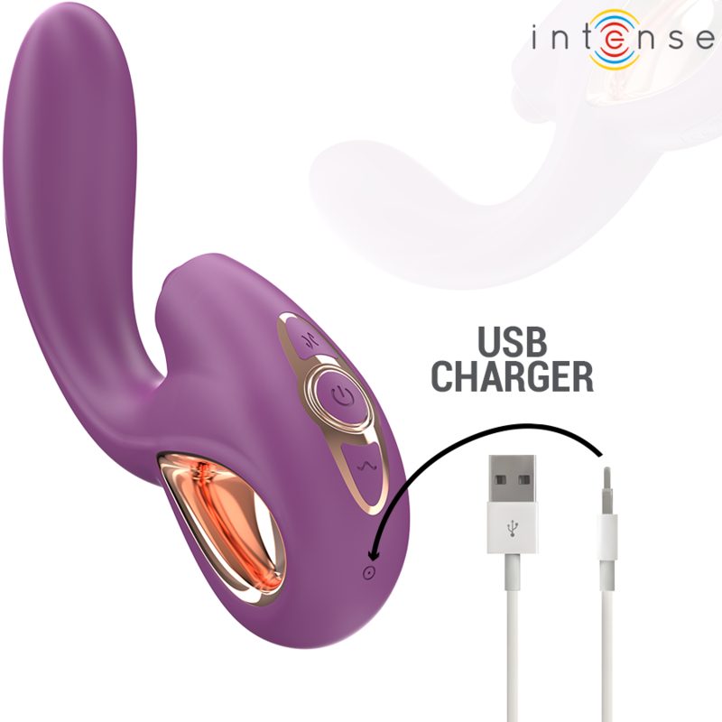 INTENSE - LALI MULTIFUNCTION G-SPOT VIBRATOR TAPPING & THRUST & VIBRATION PURPLE - My naughty haven #