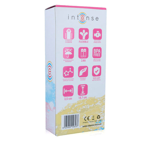 INTENSE - LEO VIBRATOR PINK SILICON LUXE - My naughty haven #