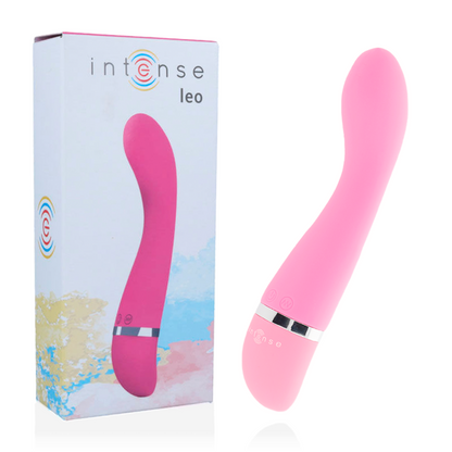 INTENSE - LEO VIBRATOR PINK SILICON LUXE - My naughty haven #