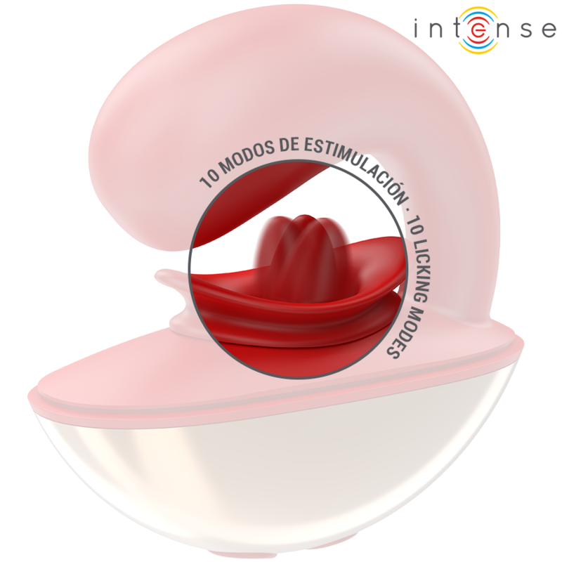 INTENSE - MARIAH VIBRATOR & STIMULATOR IN U SHAPE 10 VIBRATIONS RED - My naughty haven #