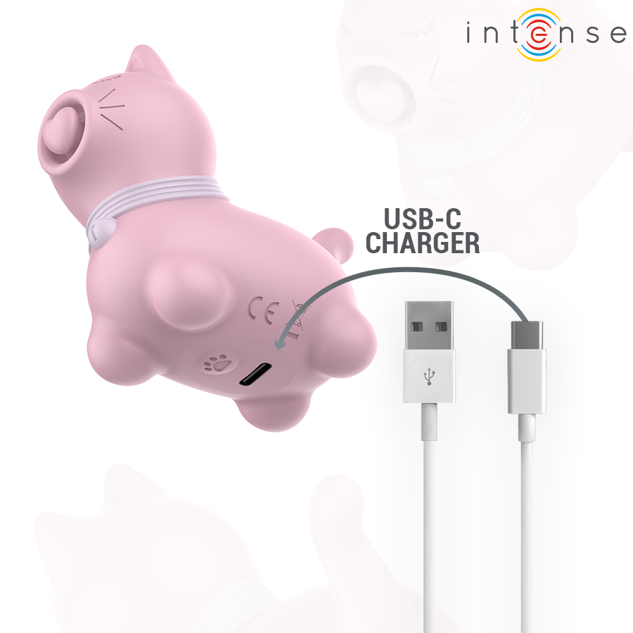 INTENSE - MARIE PINK PULSATION EFFECT TONGUE STIMULATOR - My naughty haven #