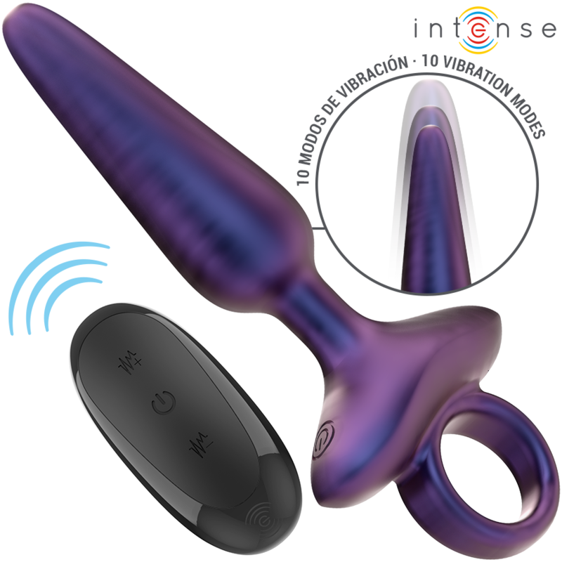 INTENSE - MARLON VIBRATING ANAL PLUG MODEL 4 REMOTE CONTROL - My naughty haven #