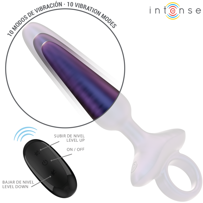 INTENSE - MARLON VIBRATING ANAL PLUG MODEL 4 REMOTE CONTROL - My naughty haven #