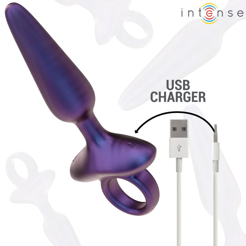 INTENSE - MARLON VIBRATING ANAL PLUG MODEL 4 REMOTE CONTROL - My naughty haven #