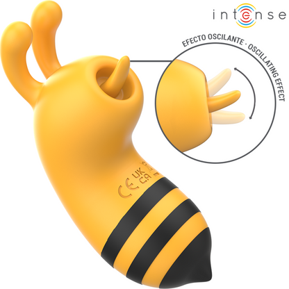 INTENSE - MAYA STIMULATOR WITH 360º ROTATING TONGUE - My naughty haven #
