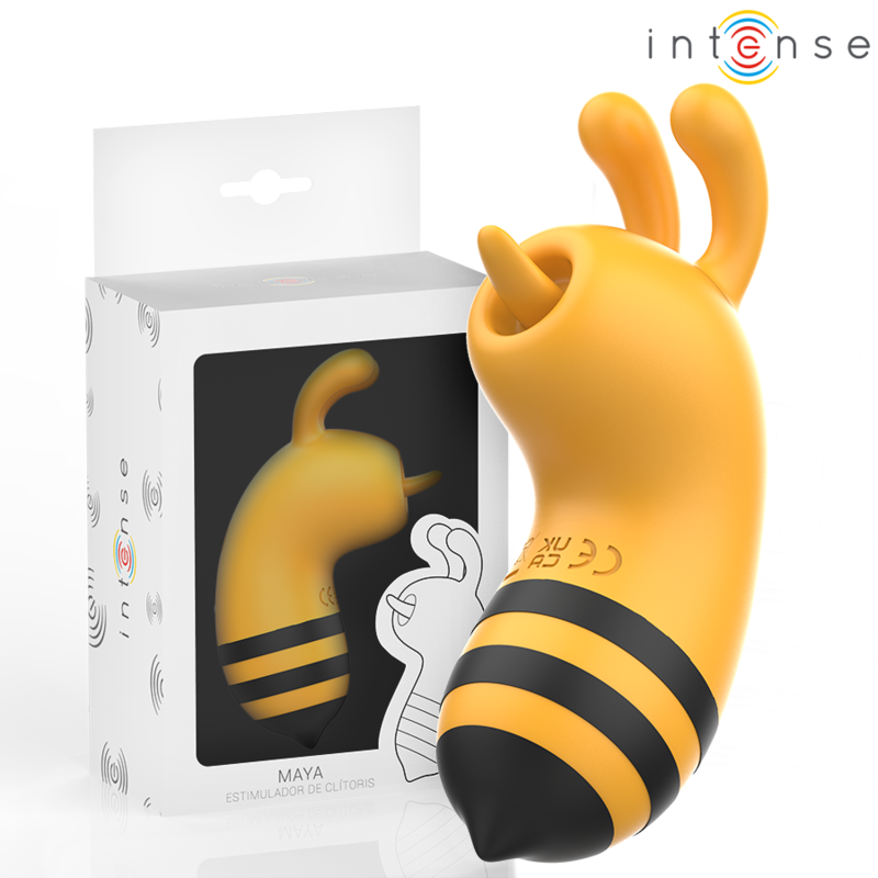 INTENSE - MAYA STIMULATOR WITH 360º ROTATING TONGUE - My naughty haven #