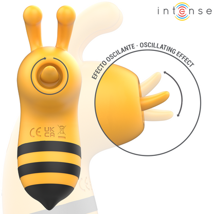 INTENSE - MAYA STIMULATOR WITH 360º ROTATING TONGUE - My naughty haven #