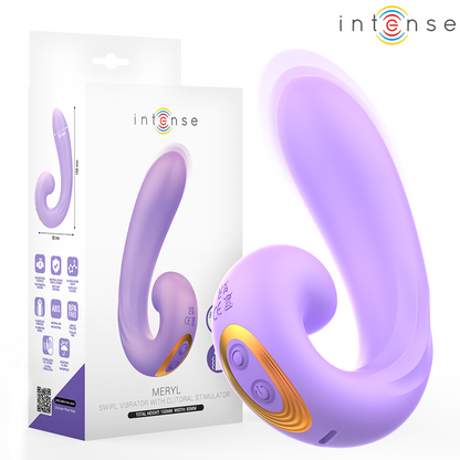 INTENSE - MERYL DOUBLE VIBRATION CLITORIS STIMULATOR - My naughty haven #