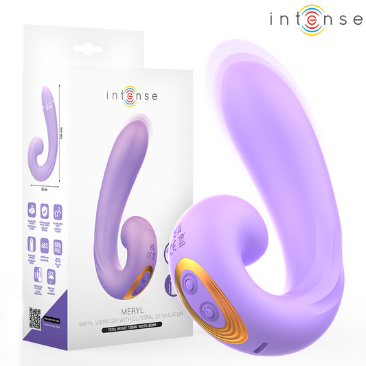 INTENSE - MERYL DOUBLE VIBRATION CLITORIS STIMULATOR - My naughty haven #