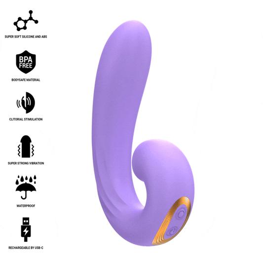 INTENSE - MERYL DOUBLE VIBRATION CLITORIS STIMULATOR - My naughty haven #