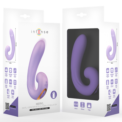 INTENSE - MERYL DOUBLE VIBRATION CLITORIS STIMULATOR - My naughty haven #