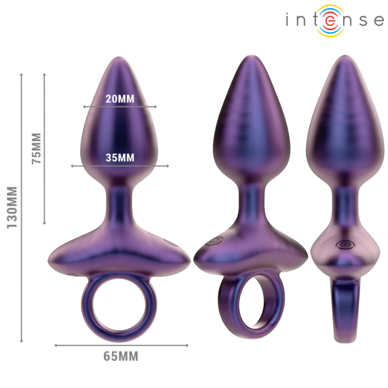 INTENSE - MICHAEL VIBRATING ANAL PLUG MODEL 2 REMOTE CONTROL - My naughty haven #