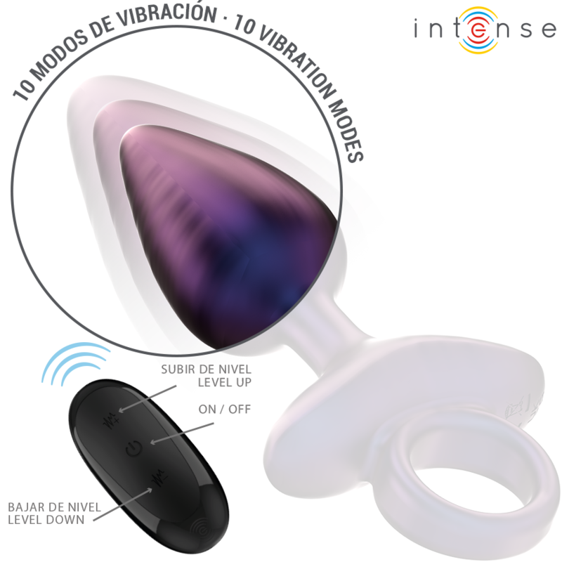 INTENSE - MICHAEL VIBRATING ANAL PLUG MODEL 2 REMOTE CONTROL - My naughty haven #