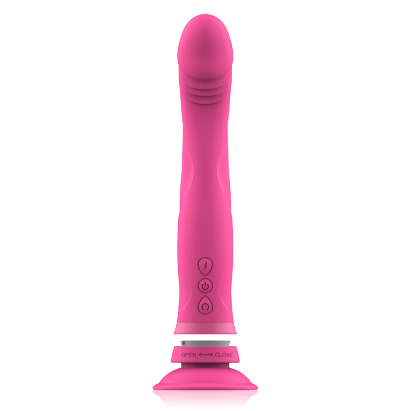 INTENSE - MICHELANGELO PINK SILICONE VIBRATOR DILDO - My naughty haven #