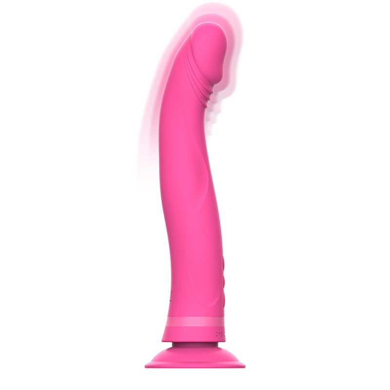 INTENSE - MICHELANGELO PINK SILICONE VIBRATOR DILDO - My naughty haven #