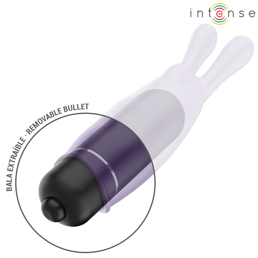 INTENSE - MYSTIC PURPLE VIBRATING BULLET 8.7 X 2.4 CM - My naughty haven #